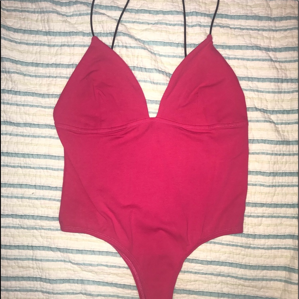 Barbieish Pink Bodysuit